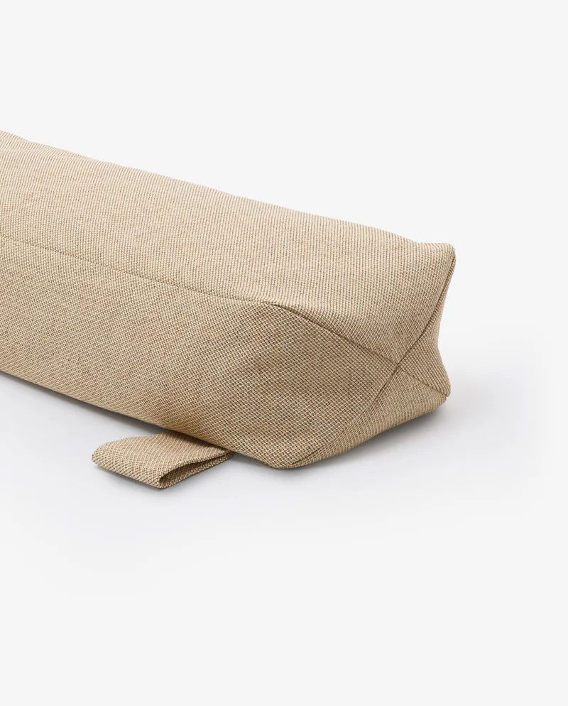 Wałek do jogi i medytacji CALMA żółty – energia, ergonomia, łuska gryczana