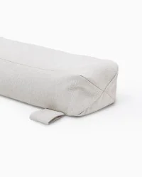 Wałek do jogi i medytacji CALMA jasno beżowy – ergonomia, łuska gryczana, harmonia