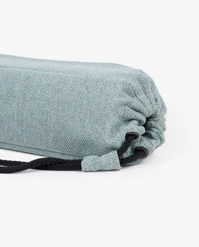 Pokrowiec na matę do jogi CALMA niebieski – spokój, harmonia, elegancja