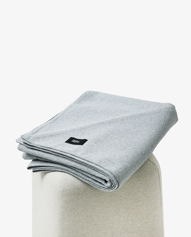 Koc do jogi i medytacji CALMA szary – równowaga, stabilność, komfort