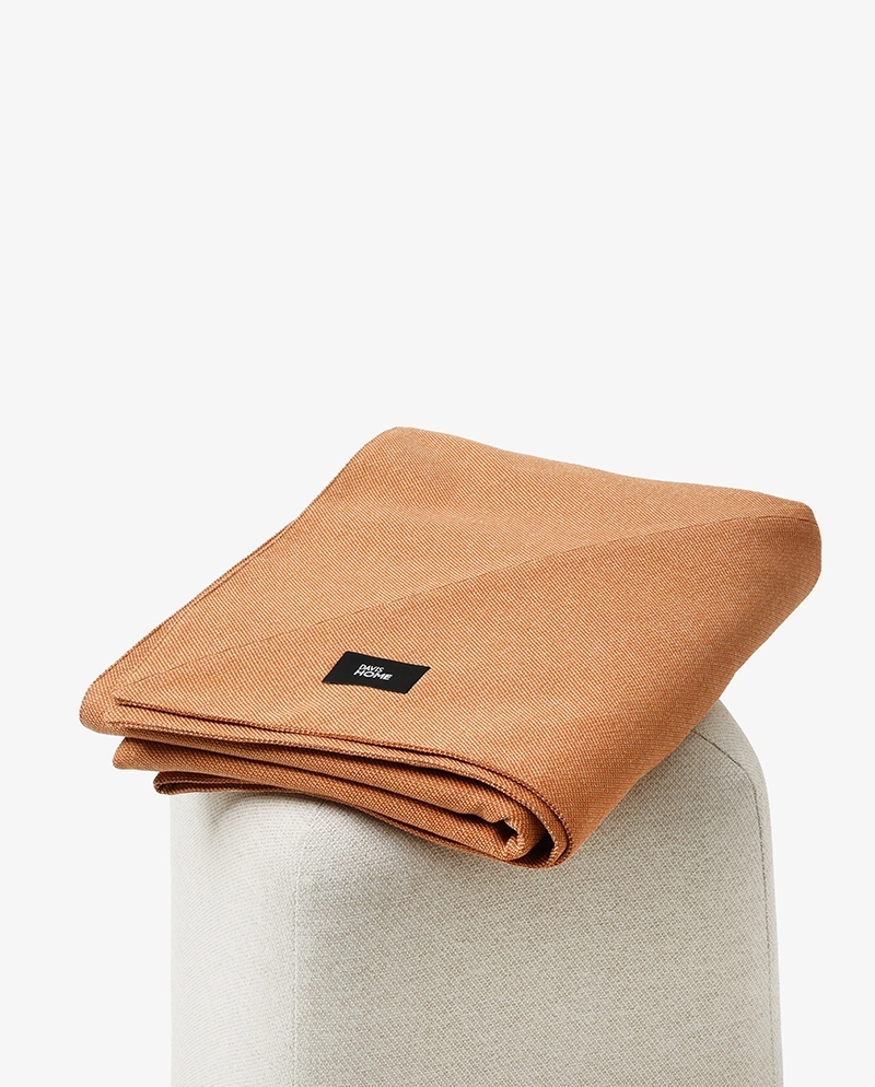 Koc do jogi i medytacji CALMA pomarańczowy – kreatywność, energia, relaks