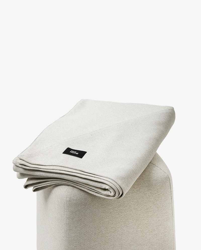 Koc do jogi i medytacji CALMA jasno beżowy – spokój, ciepło, harmonia