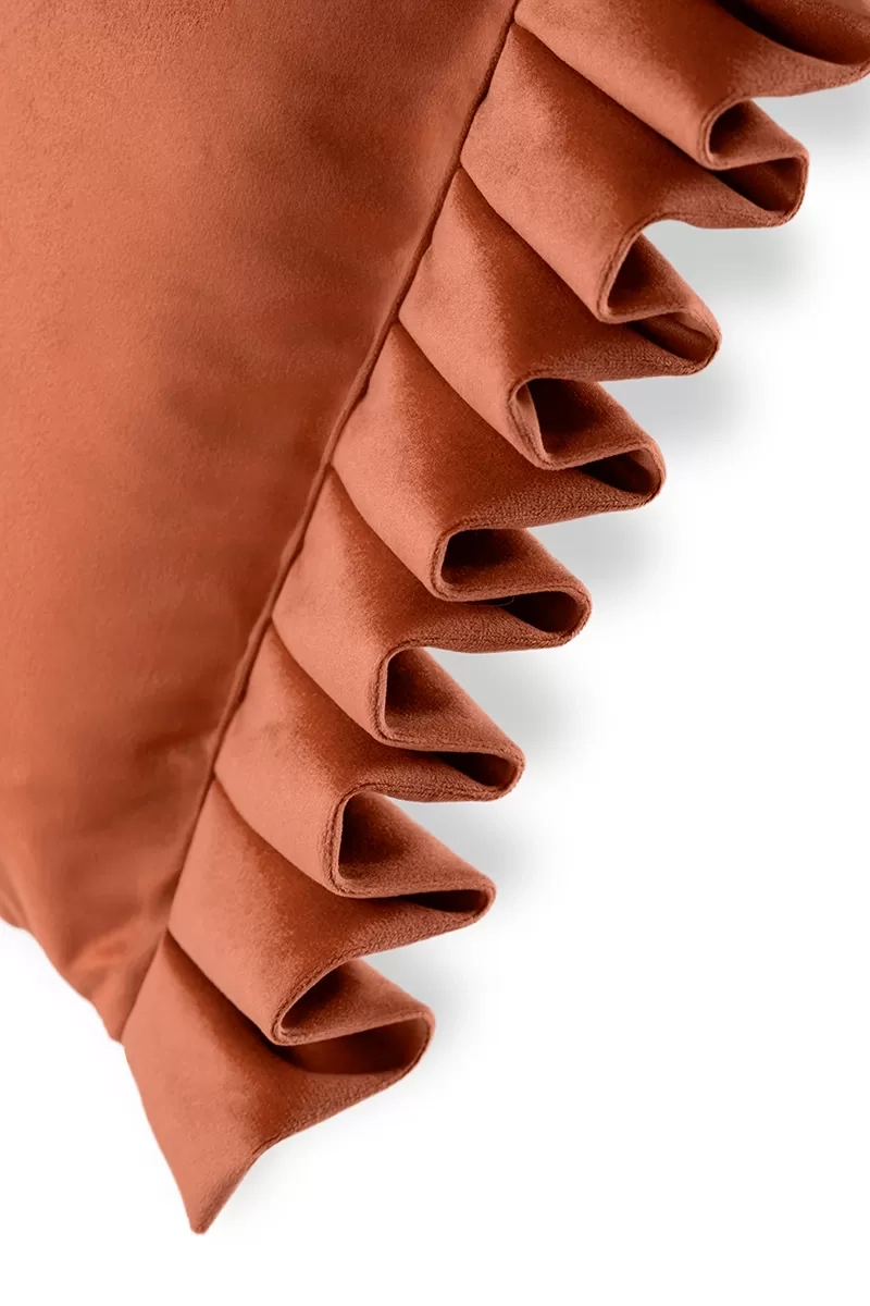 Poduszka dekoracyjna 45x45 czerwona VALENCIA – Davis Home