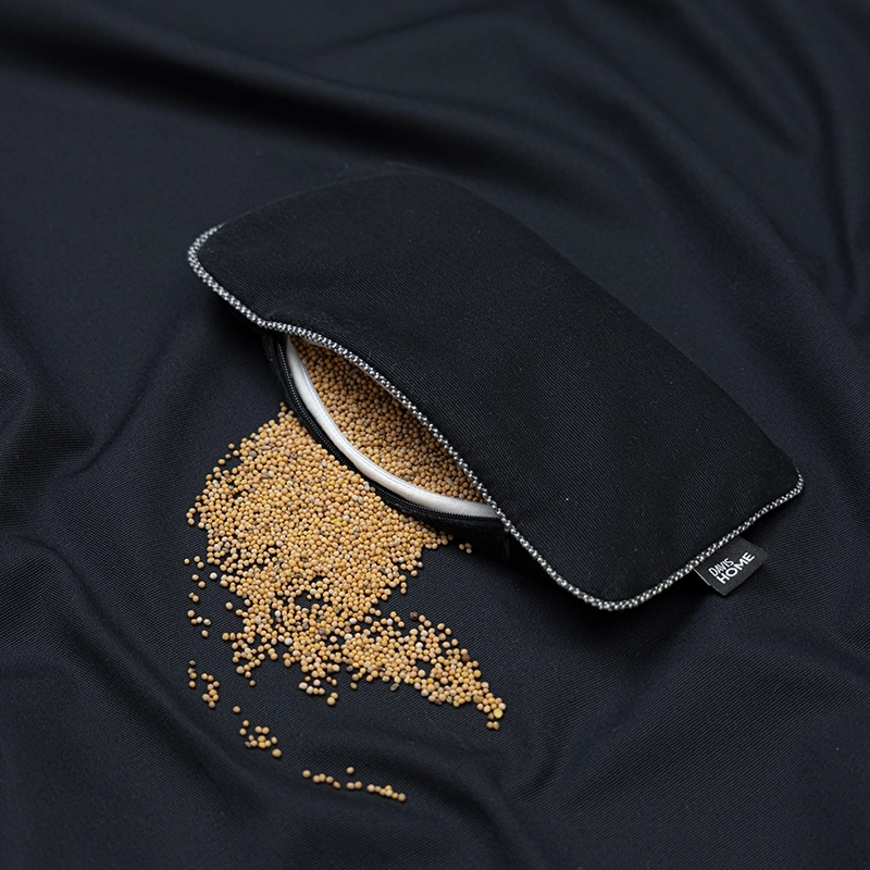 Poduszka na oczy CALMA czarna – relaks, medytacja, joga nidra