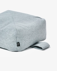 Poduszka do medytacji CALMA szara – równowaga, ergonomia, łuska gryczana