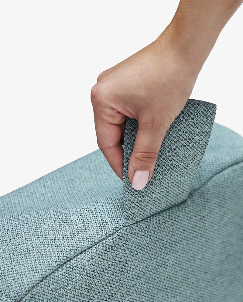 Poduszka do medytacji CALMA niebieska – spokój, ergonomia, łuska gryczana