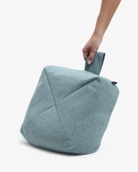 Poduszka do medytacji CALMA niebieska – spokój, ergonomia, łuska gryczana