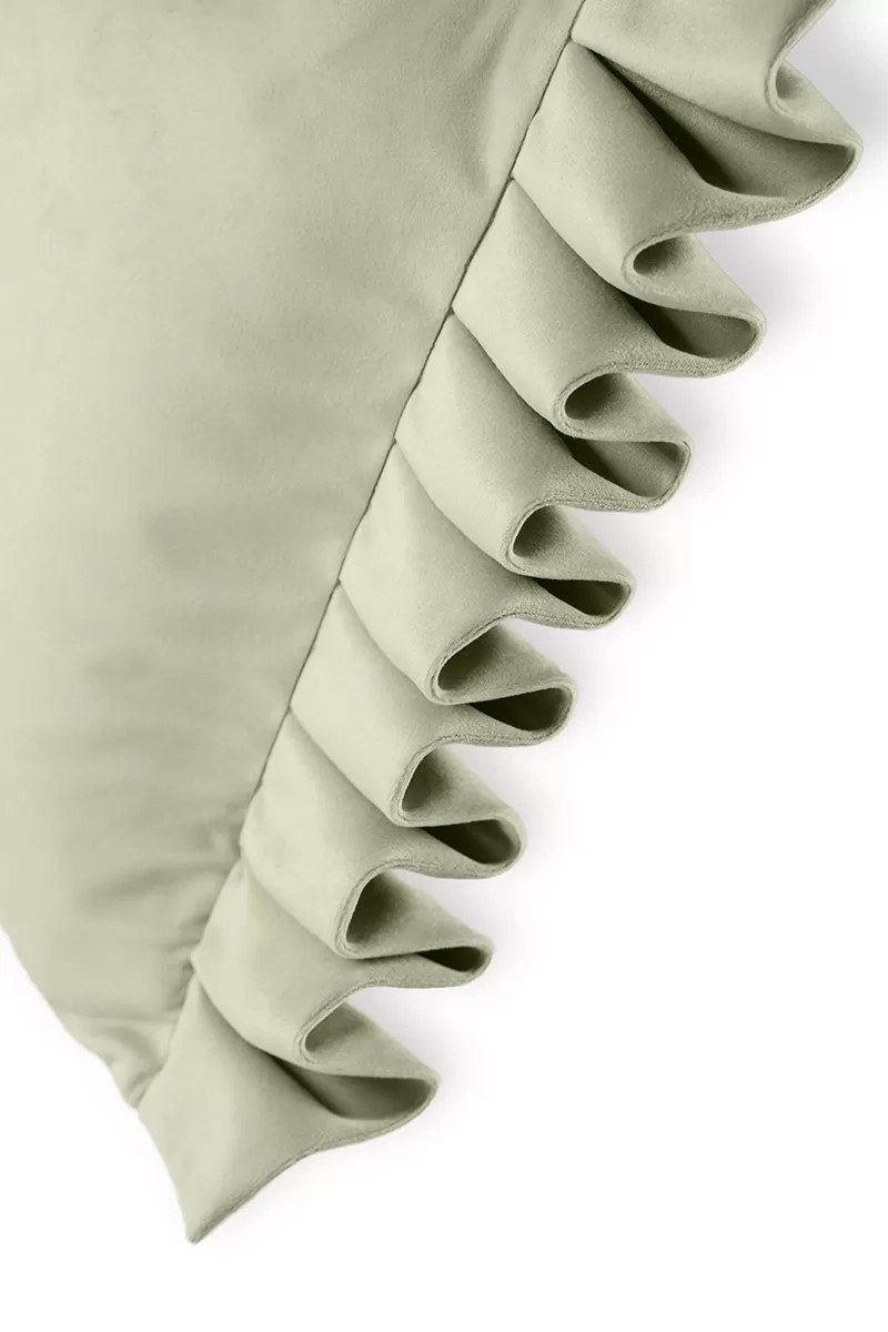 Poduszka dekoracyjna 45x45 zielona VALENCIA – Davis Home