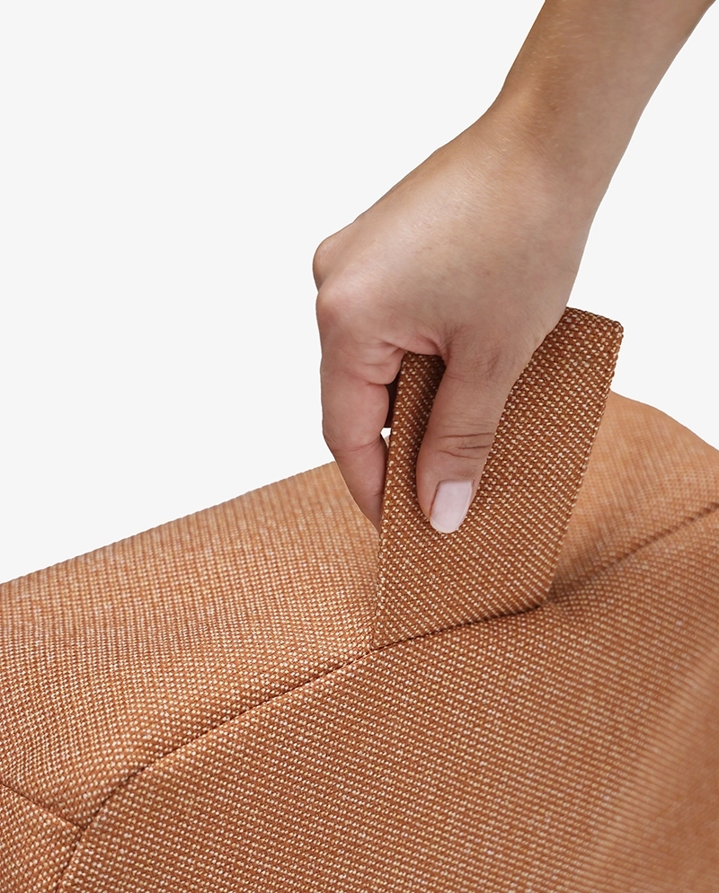 Poduszka do medytacji CALMA pomarańczowa – energia, kreatywność, ergonomia