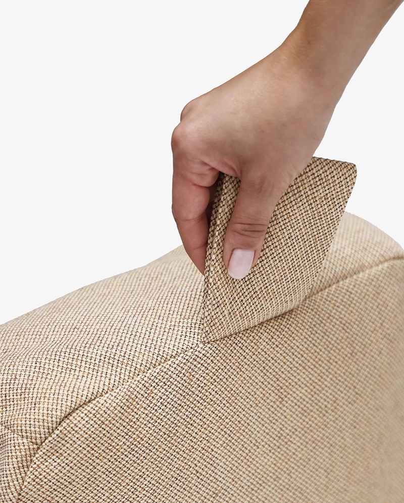 Poduszka do medytacji CALMA żółta – energia, ergonomia, łuska gryczana